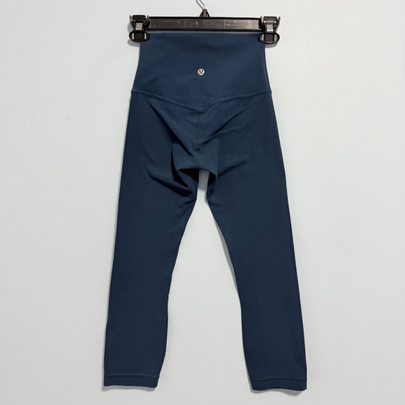 Lululemon Wunder Under High-Rise Tight 28" *Full-On Luon Code Blue Size 2 - Picture 2 of 6